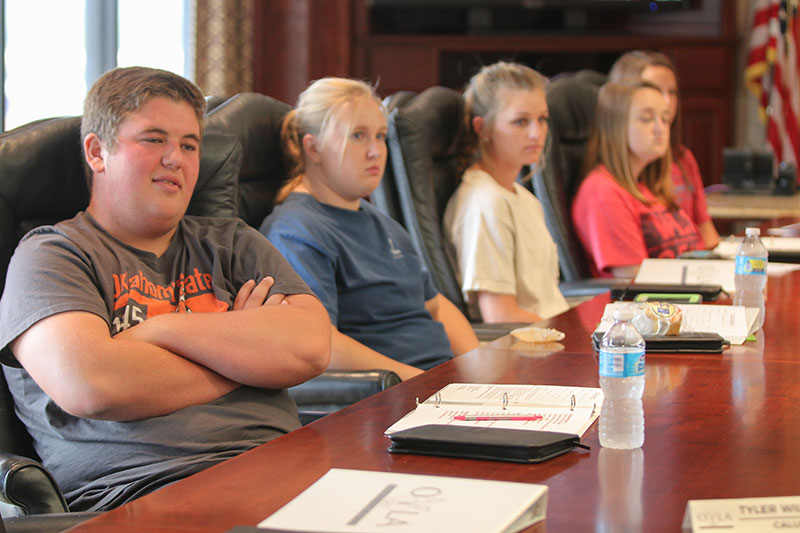 Oklahoma Farm Bureau's Oklahoma Youth Leading Agriculture Program